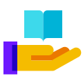 KNOWLEDGE SHARE ICON